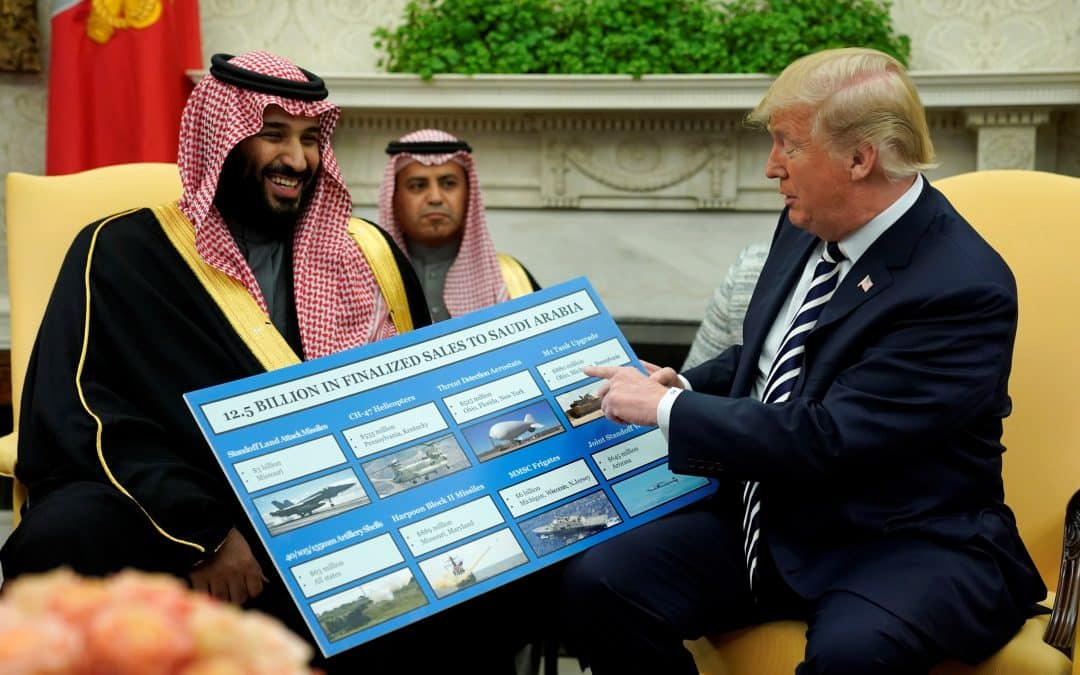 Trump Puts his Logo on the Military-Industrial Complex, Sets Up US Arms Sales with Syria Demo