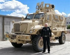 Chief Geddes And MRAP