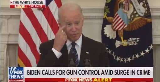‘F-15s and Nuclear Weapons’: Biden Brushes off Point of 2nd Amendment & Undermines ‘Insurrection’ Narrative in Gun Control Push