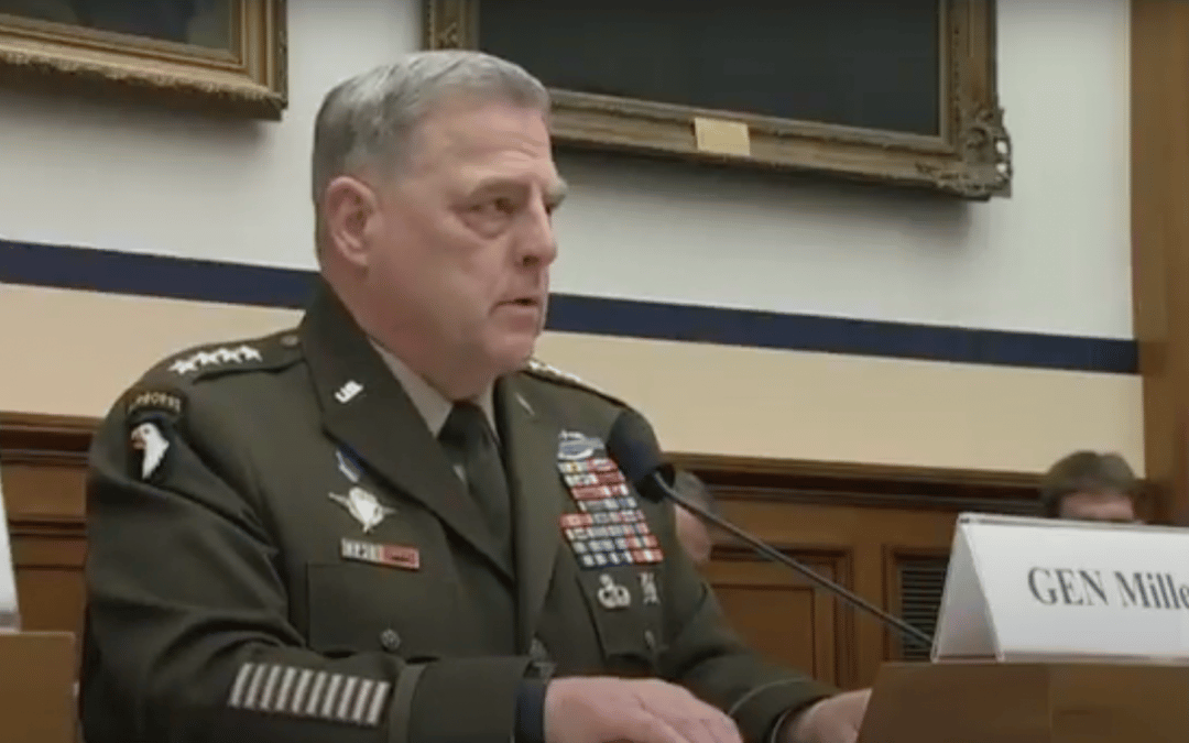 What is Behind Gen. Mark Milley’s Righteous Race Sermon? Look to the New Domestic War on Terror.