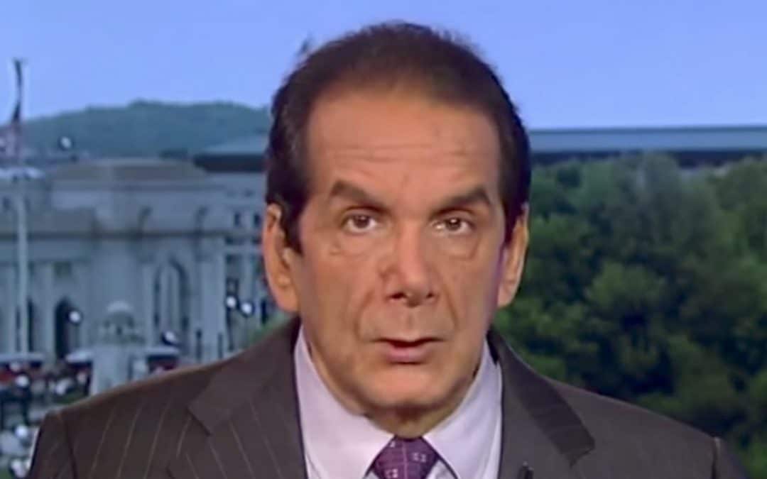 Charles Krauthammer: The Ultimate Armchair Warrior