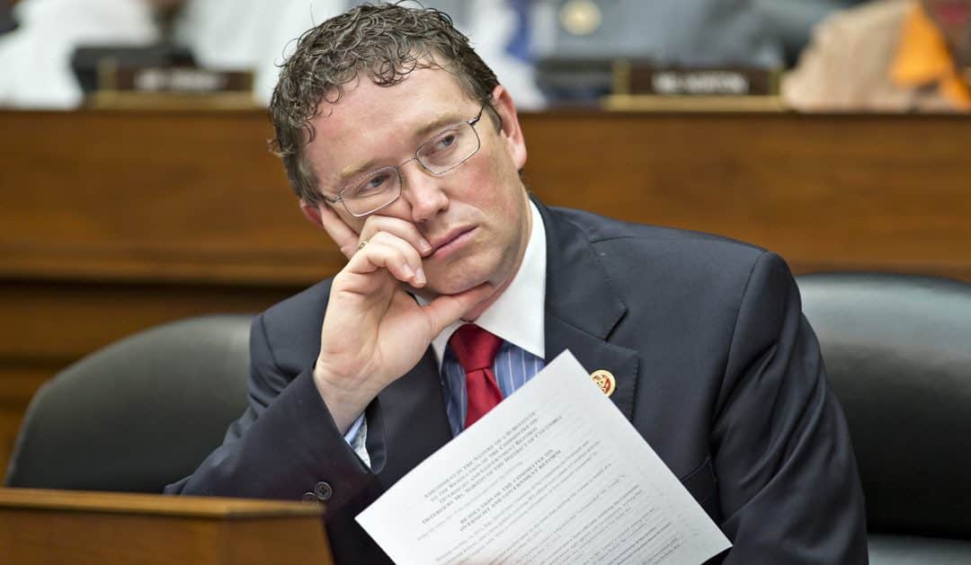 Thomas Massie Stands for Free Speech, Even When He Stands Alone