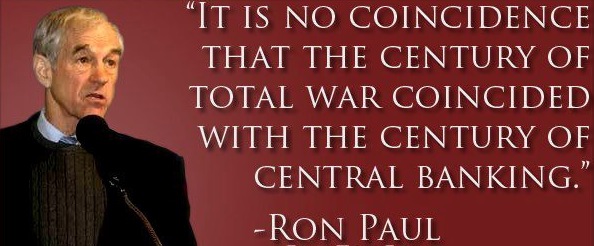Central Banking and War: Ron Paul’s ‘Swords Into Plowshares’ reviewed