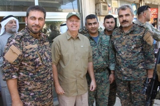 Sen. Graham Visits Syria, Attacks Trump Plan to Pull Troops Out