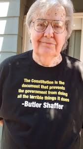 Butler Shaffer, R.I.P.