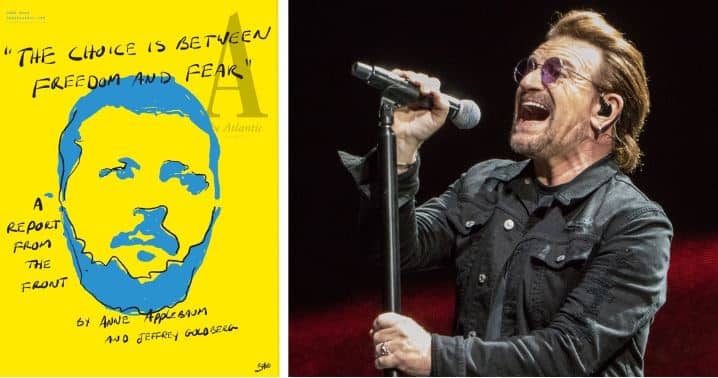Bono Is Doing Illustrations For The Atlantic Now, Because Everything’s Fake And Stupid