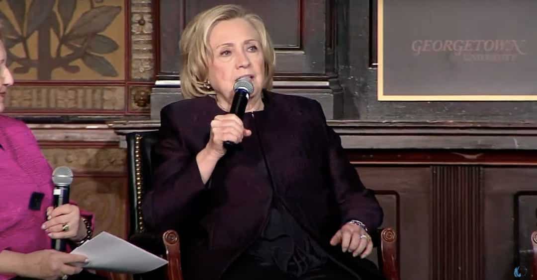 Queen Warmonger Hillary Clinton Complains About 'Men Starting Wars'