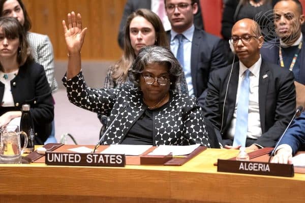 The United States Vetoes Yet Another UN Humanitarian Ceasefire Over Gaza